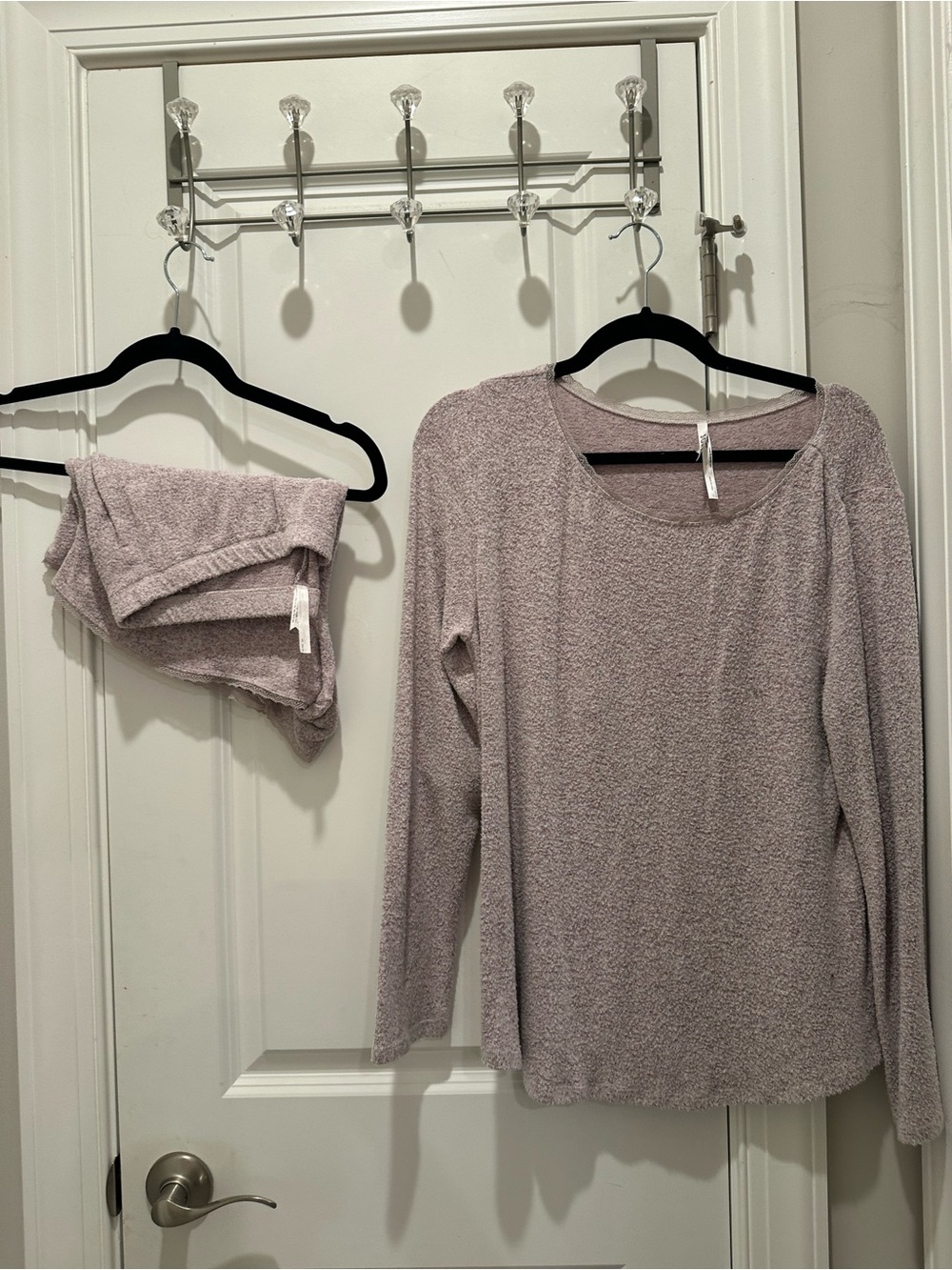Soma Plush Lavender Two-Piece Pajama Set